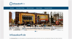 Desktop Screenshot of infoauskunft.de